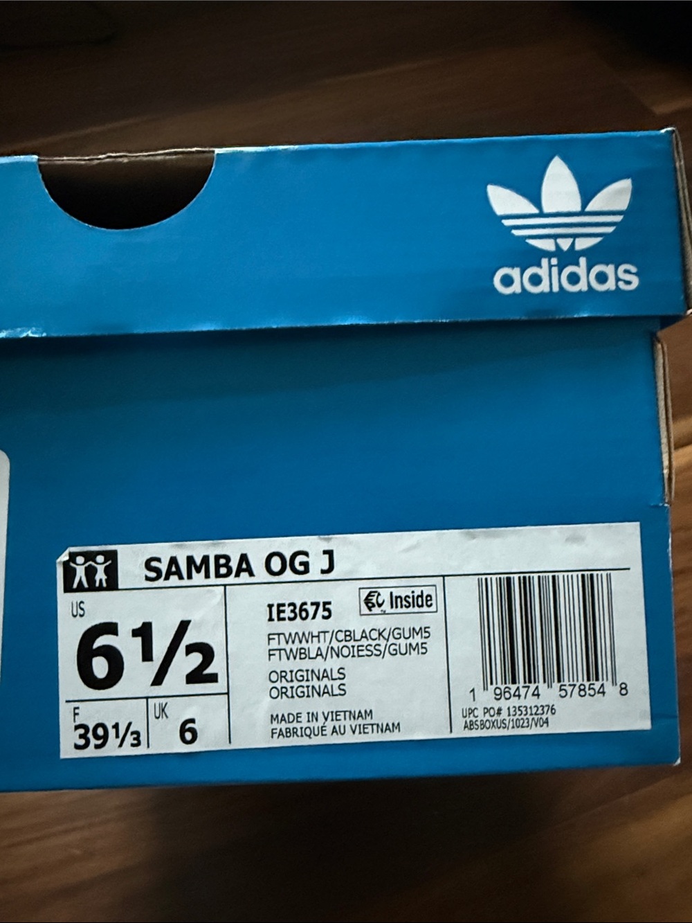 Adidas samba OG J - Picture 4 of 4